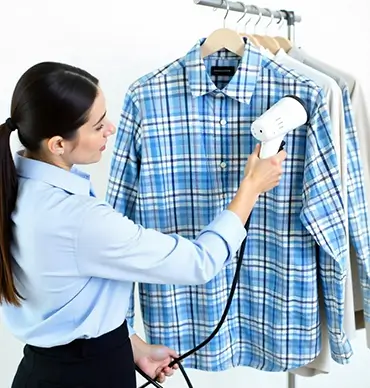 steam ironing process